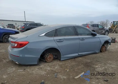 2021 Honda Accord Sport из США, поврежденный, VIN 1HGCV1F38MA059496